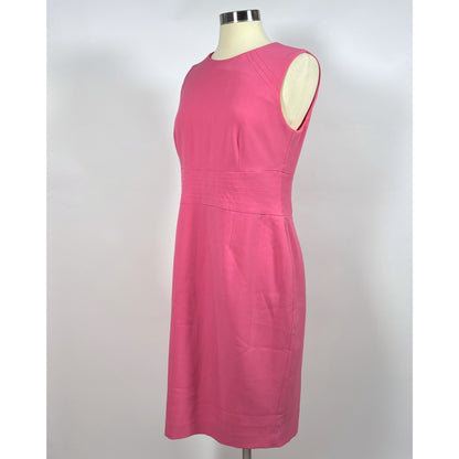Kasper Bubblegum Pink Sleeveless Sheath Dress - 12