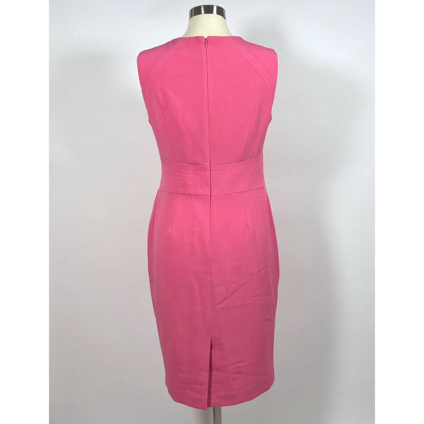 Kasper Bubblegum Pink Sleeveless Sheath Dress - 12