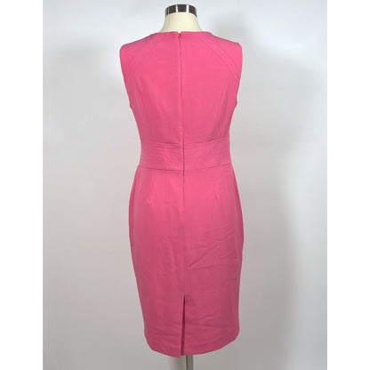 Kasper Bubblegum Pink Sleeveless Sheath Dress - 12