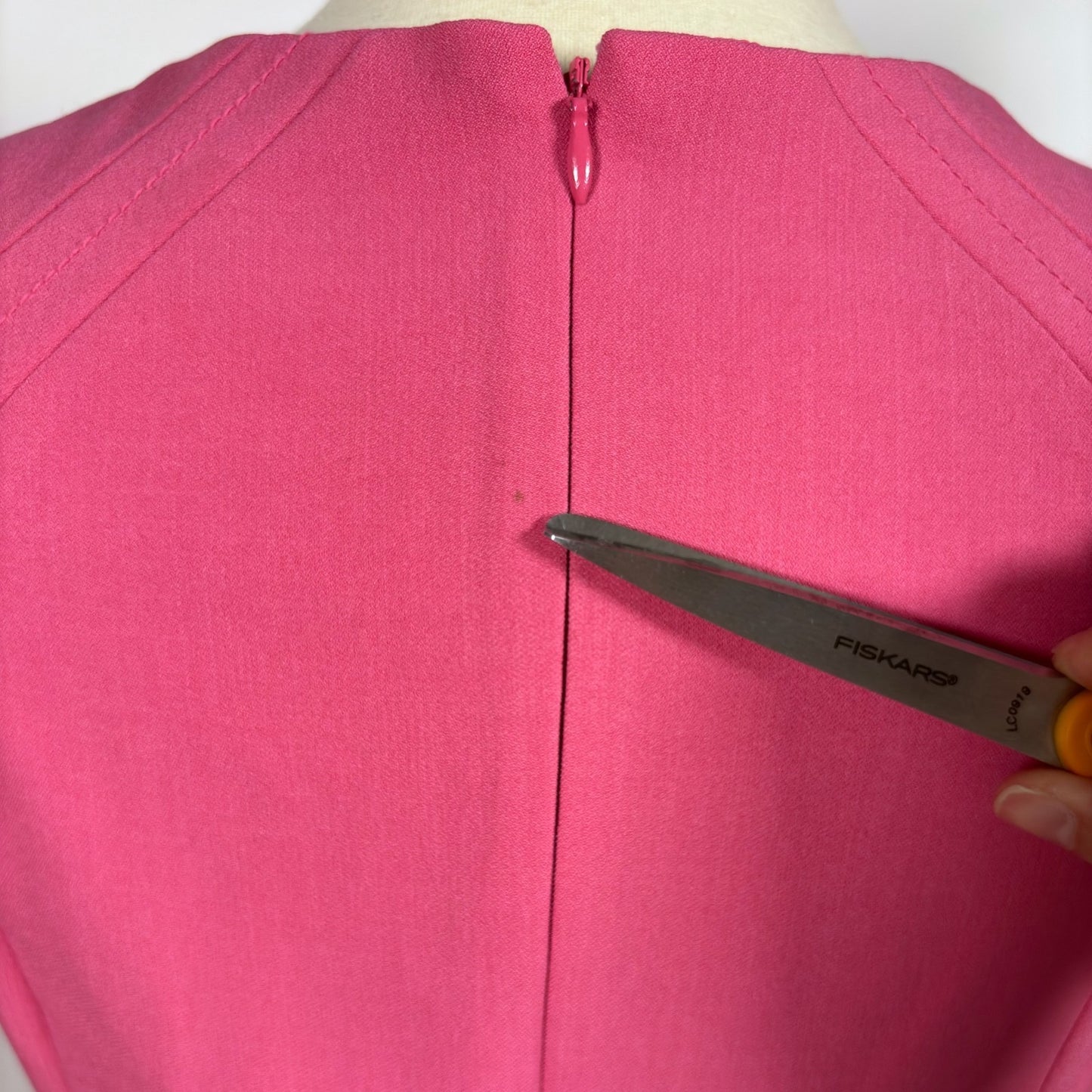 Kasper Bubblegum Pink Sleeveless Sheath Dress - 12