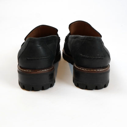 Madewell Corinne Lugsole Leather Platform Loafers Black - 7.5
