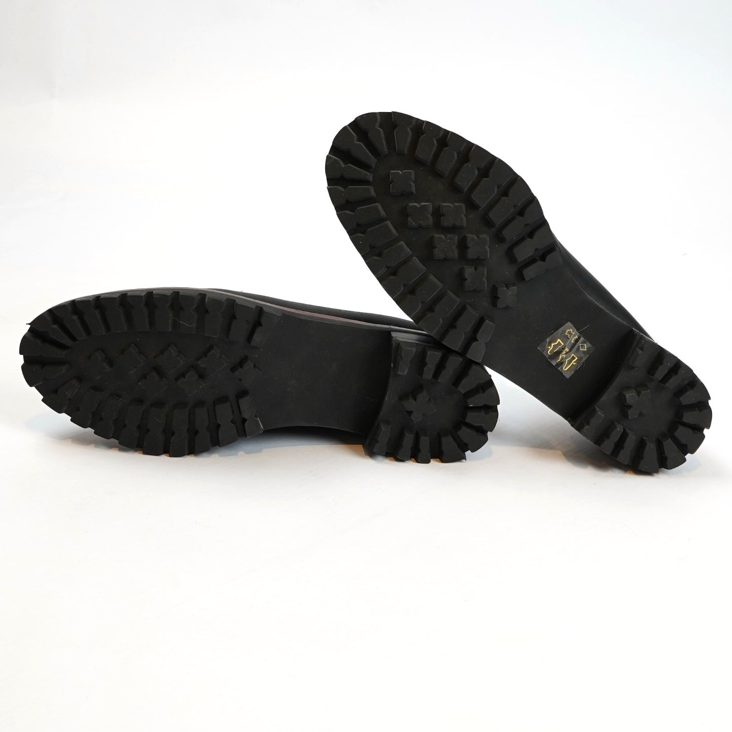 Madewell Corinne Lugsole Leather Platform Loafers Black - 7.5