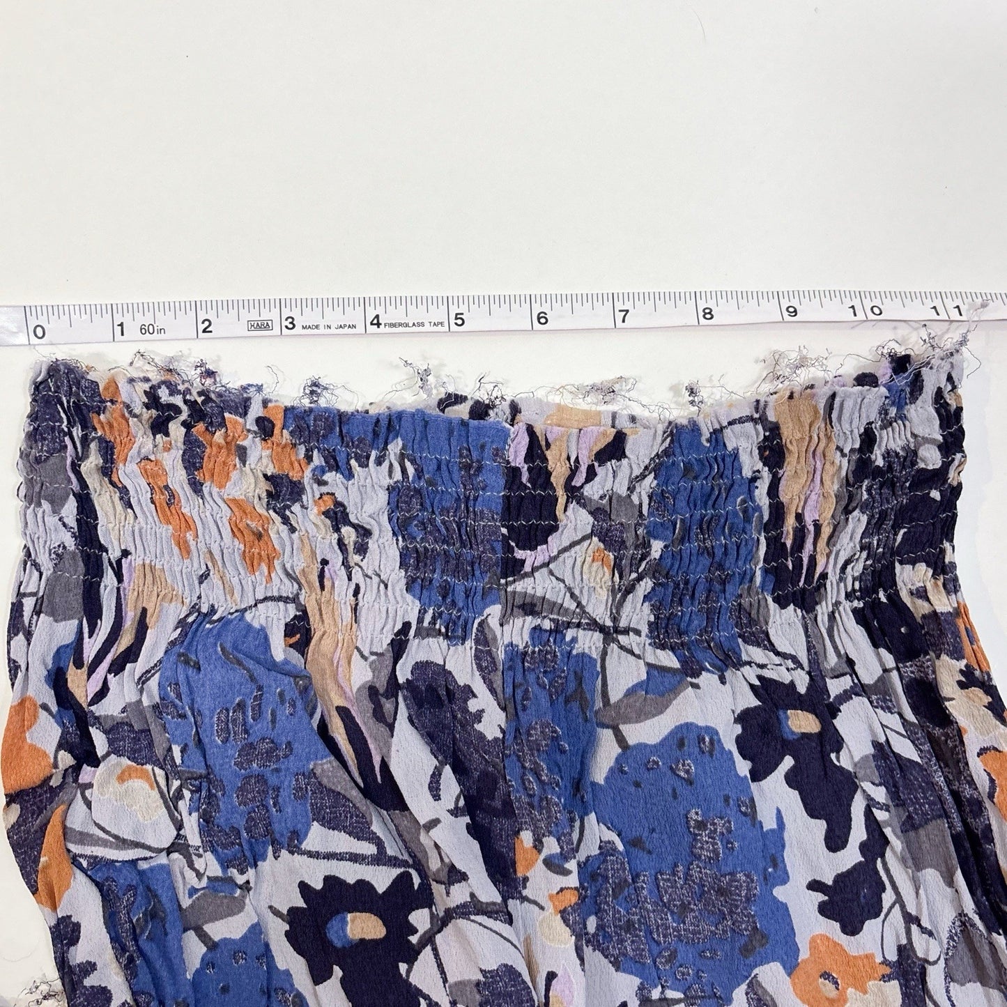 Free People One Wide Leg Flare Pants Purple Blue Floral - M