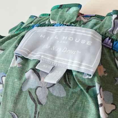 Hill House Home Katherine Nap Dress in Emerald Floral Space - M