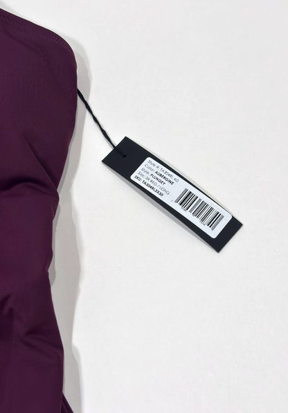TA3 Plungey Shapewear Swimsuit Aubergine Eggplant Purple - 3X