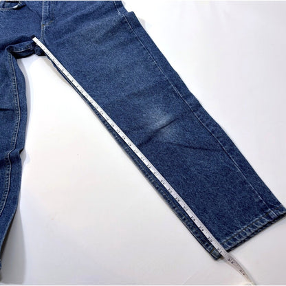 Vintage Lee Tapered Leg Mom Denim Jeans 80s 90s Medium Wash - 25