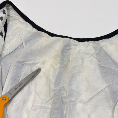 Ivanka Trump A Line Dress Black White - 10