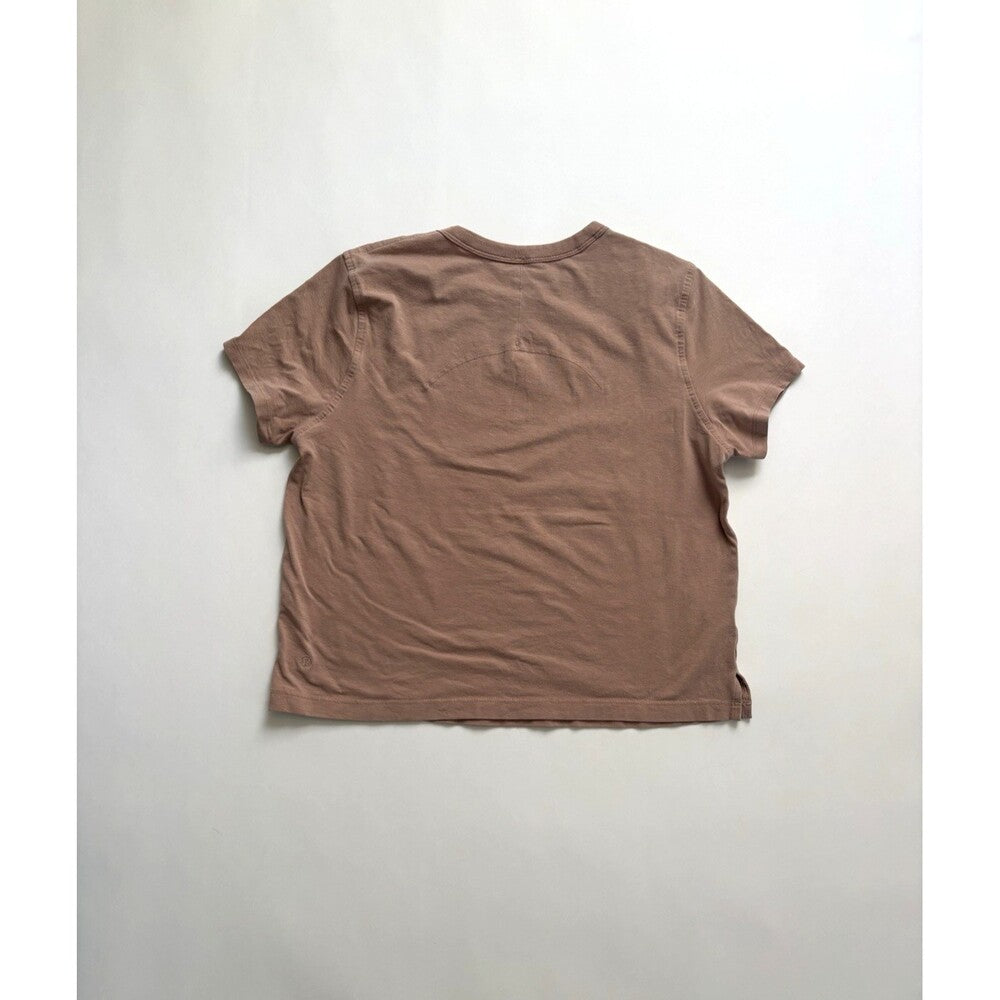 Lululemon Classic Fit Cotton Blend T-Shirt Mauve Pink - 4