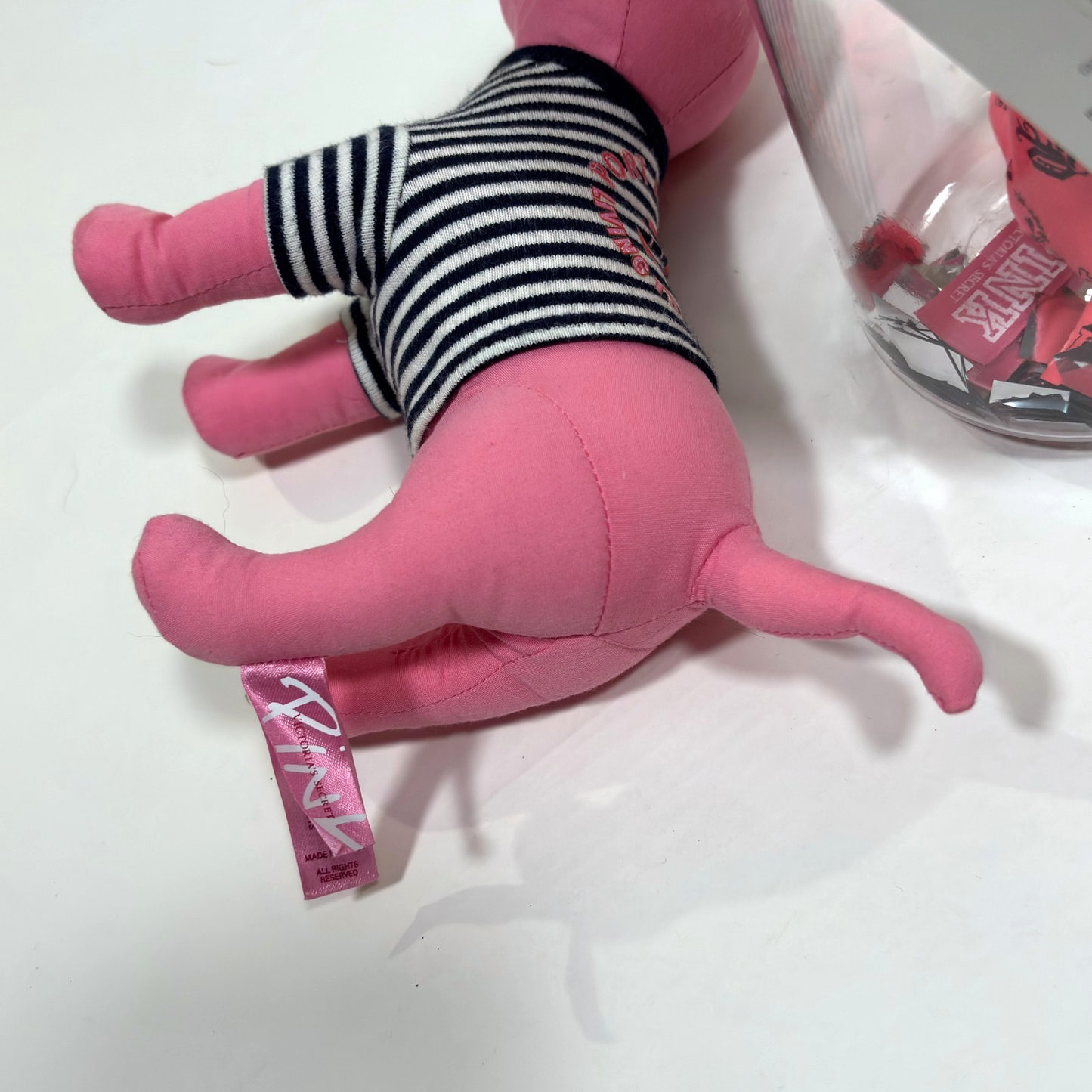 VS Pink Water Bottle & Plush