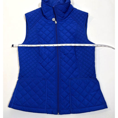 Calvin Klein Quilted Vest Royal Blue - S