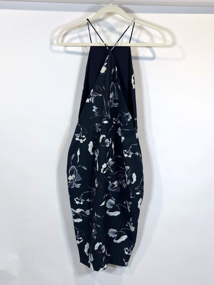 Airlie Isolla Bella Halter Midi Dress Navy Floral Revolve - 6