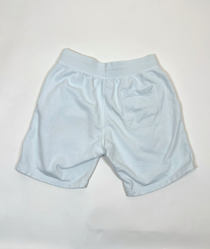 Madhappy Universal Peace Graphic Sweat Shorts Icy Baby Blue - M