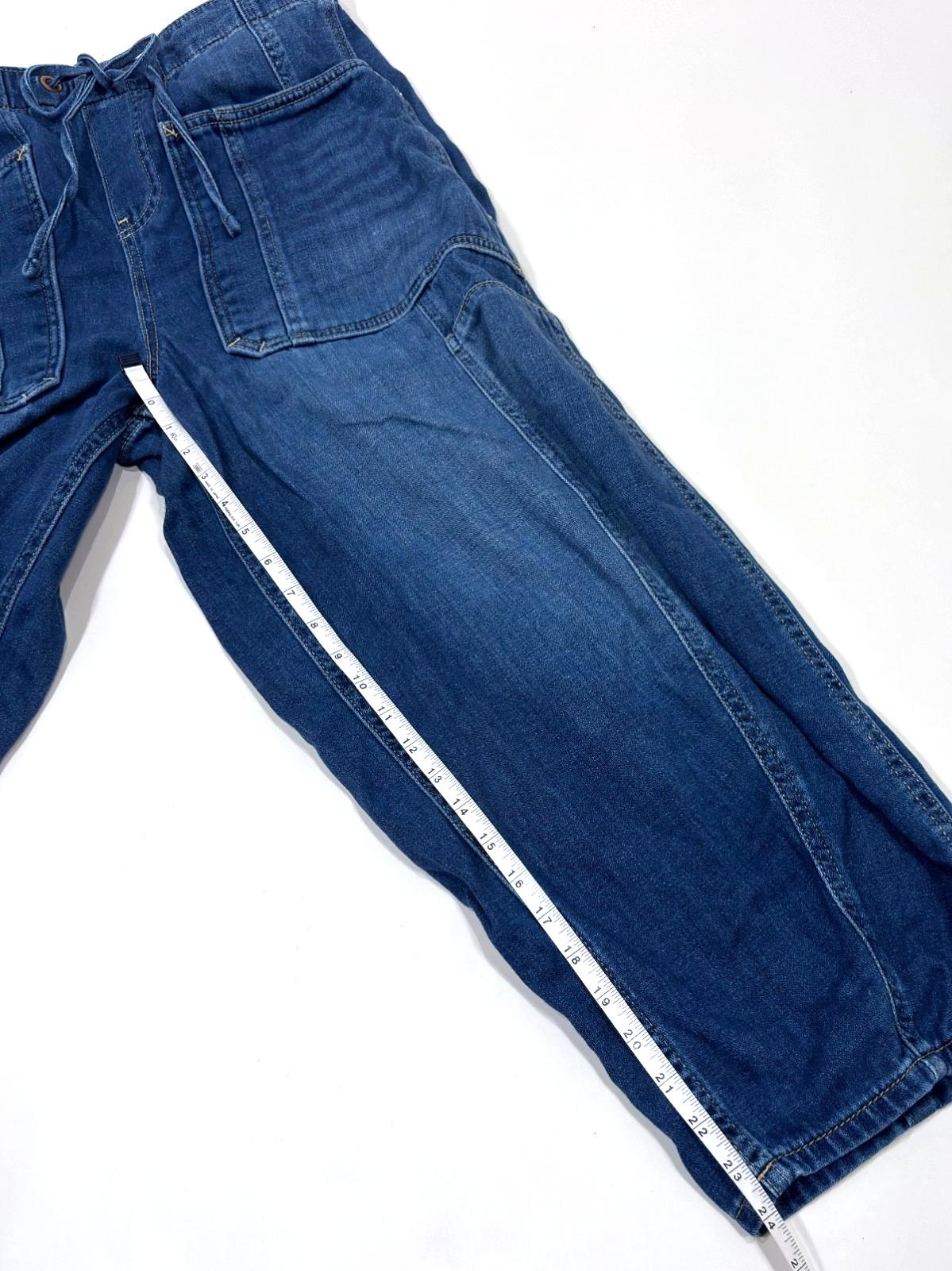 We The Free People Silverton Barrel Jeans Earth Angel - S