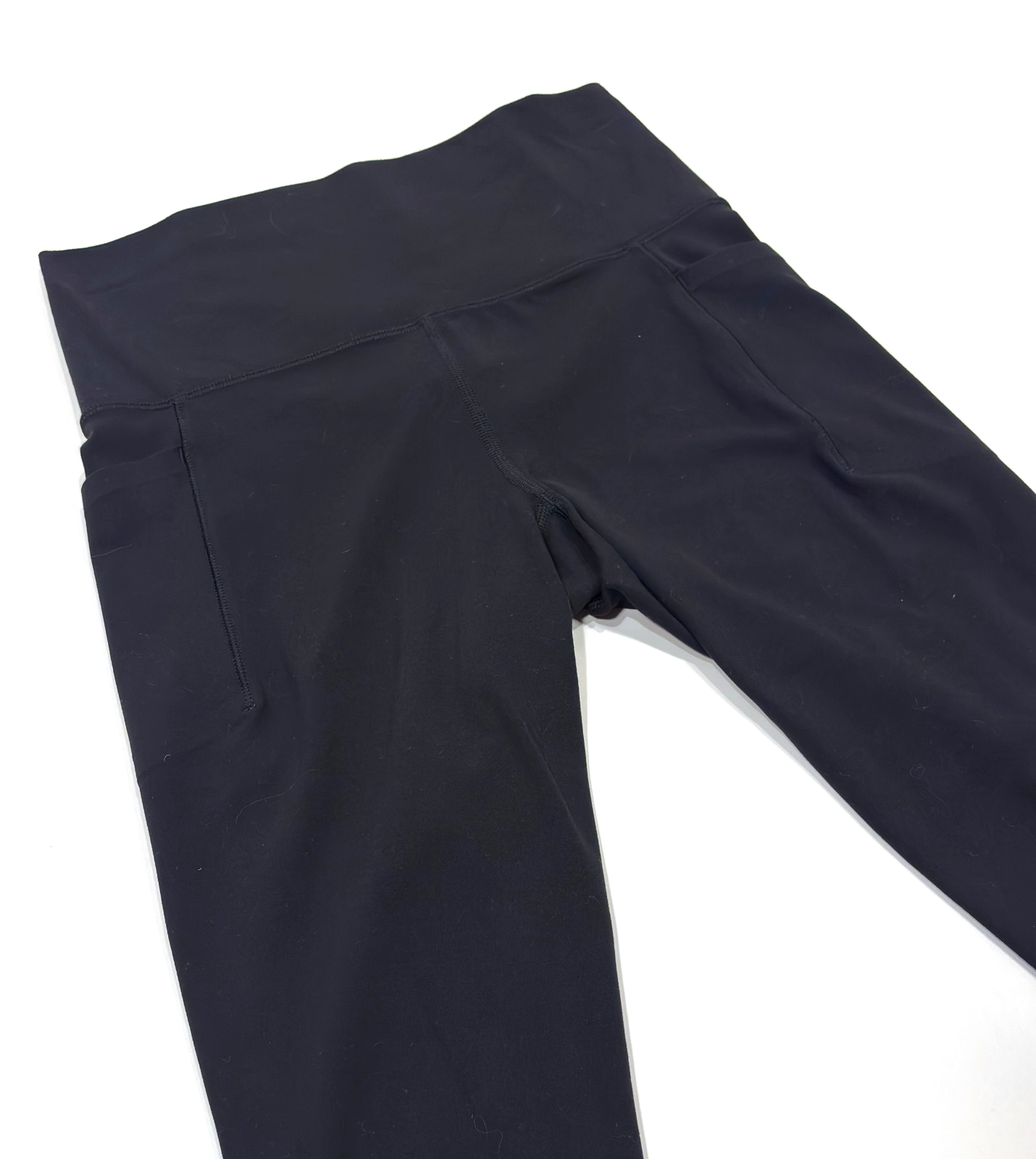 Athleta Salutation Stash Capri Black Pockets - Size XS