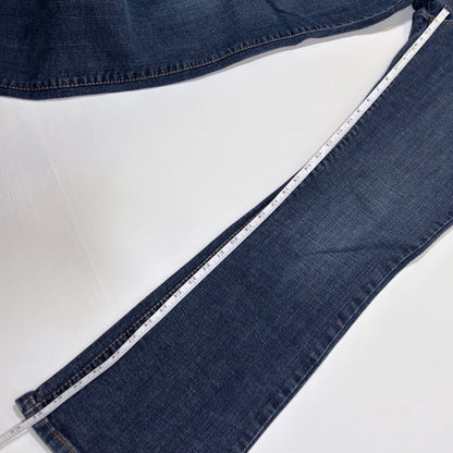 Levi's 515 Bootcut Jeans Mid Rise Dark Wash - 12L