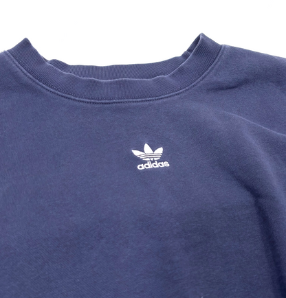 Adidas Adicolor Essentials Crew Neck Sweatshirt Center Logo - XS