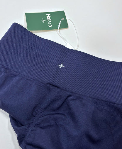 Halara OneForm Seamless Flow High Waisted Yoga Leggings Navy Blue - S