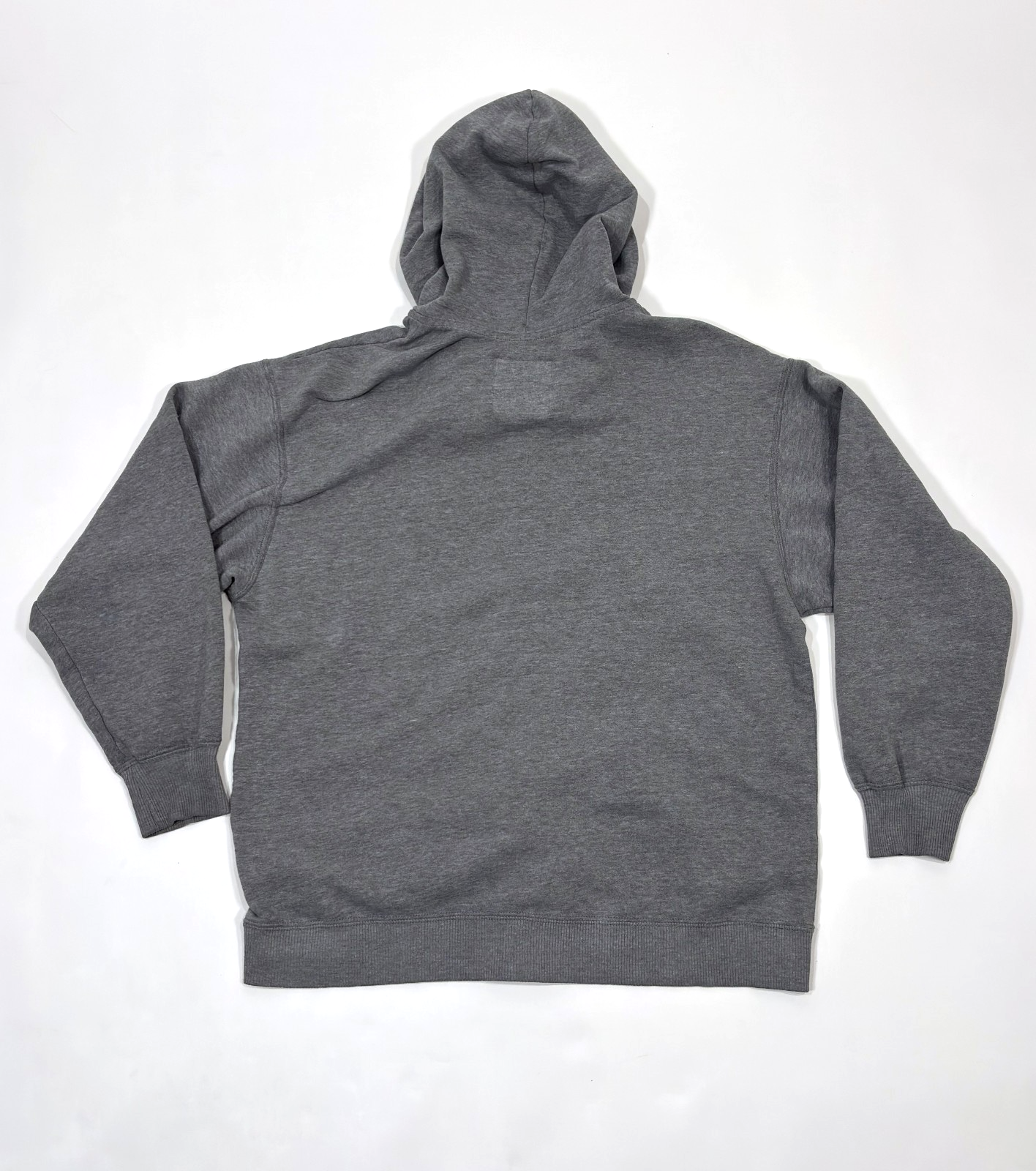 Hollister Full Zip Hoodie Sweatshirt Gray Embroidered Logo - S