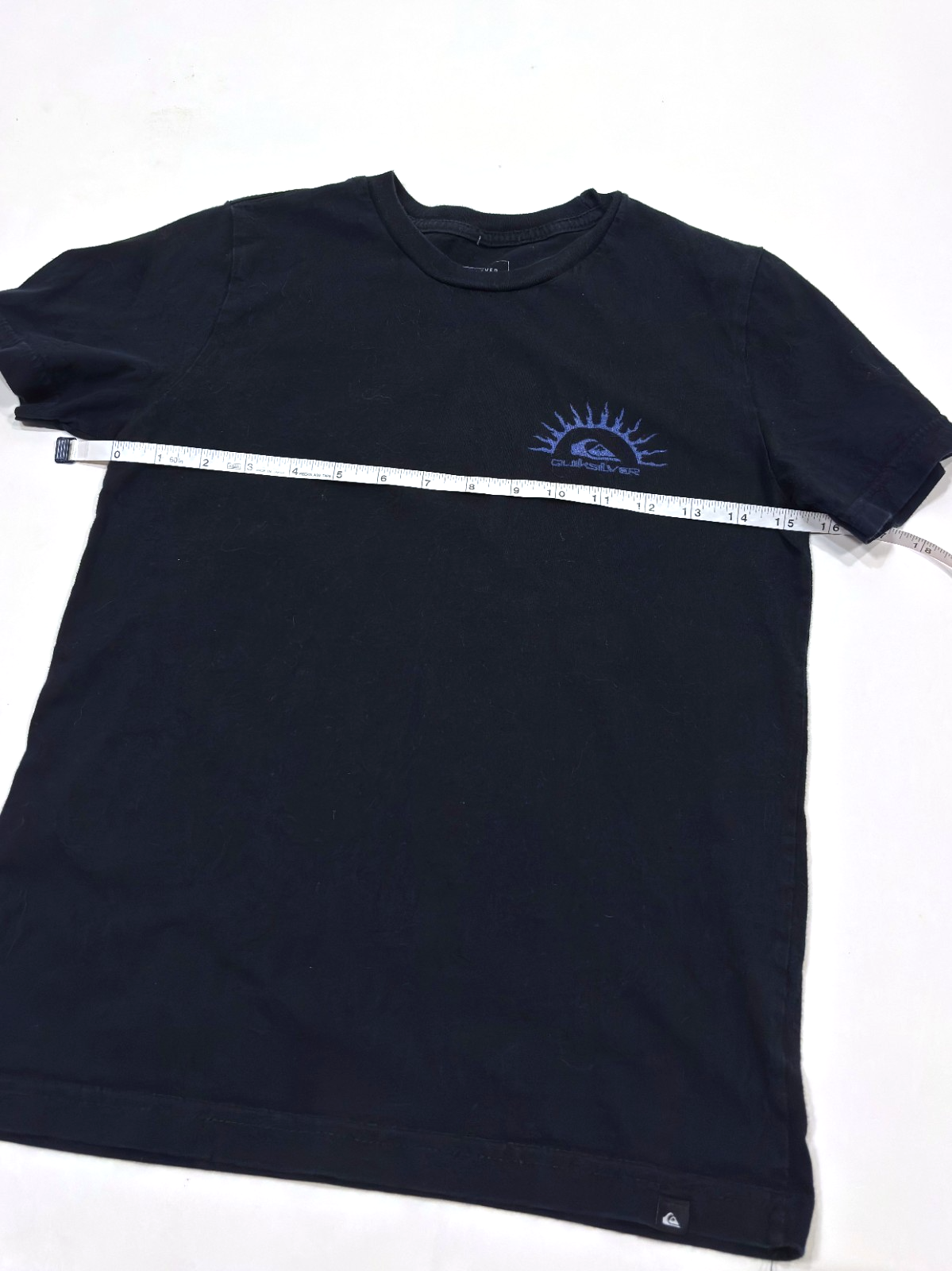 Quicksilver T-Shirt A Touch of Paradise Black Skull Beach - M