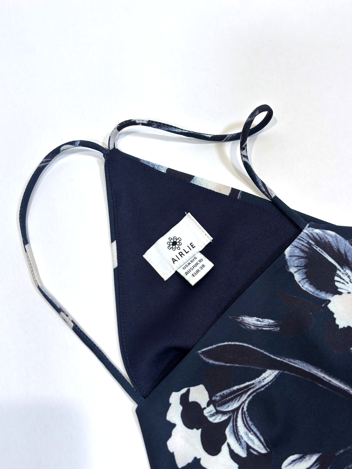 Airlie Isolla Bella Halter Midi Dress Navy Floral Revolve - 6