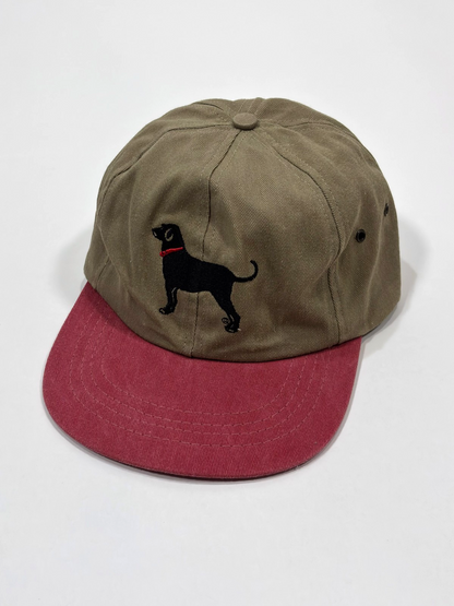 Black Dog Marthas Vineyard Embroidered Baseball Cap Hat Vintage USA