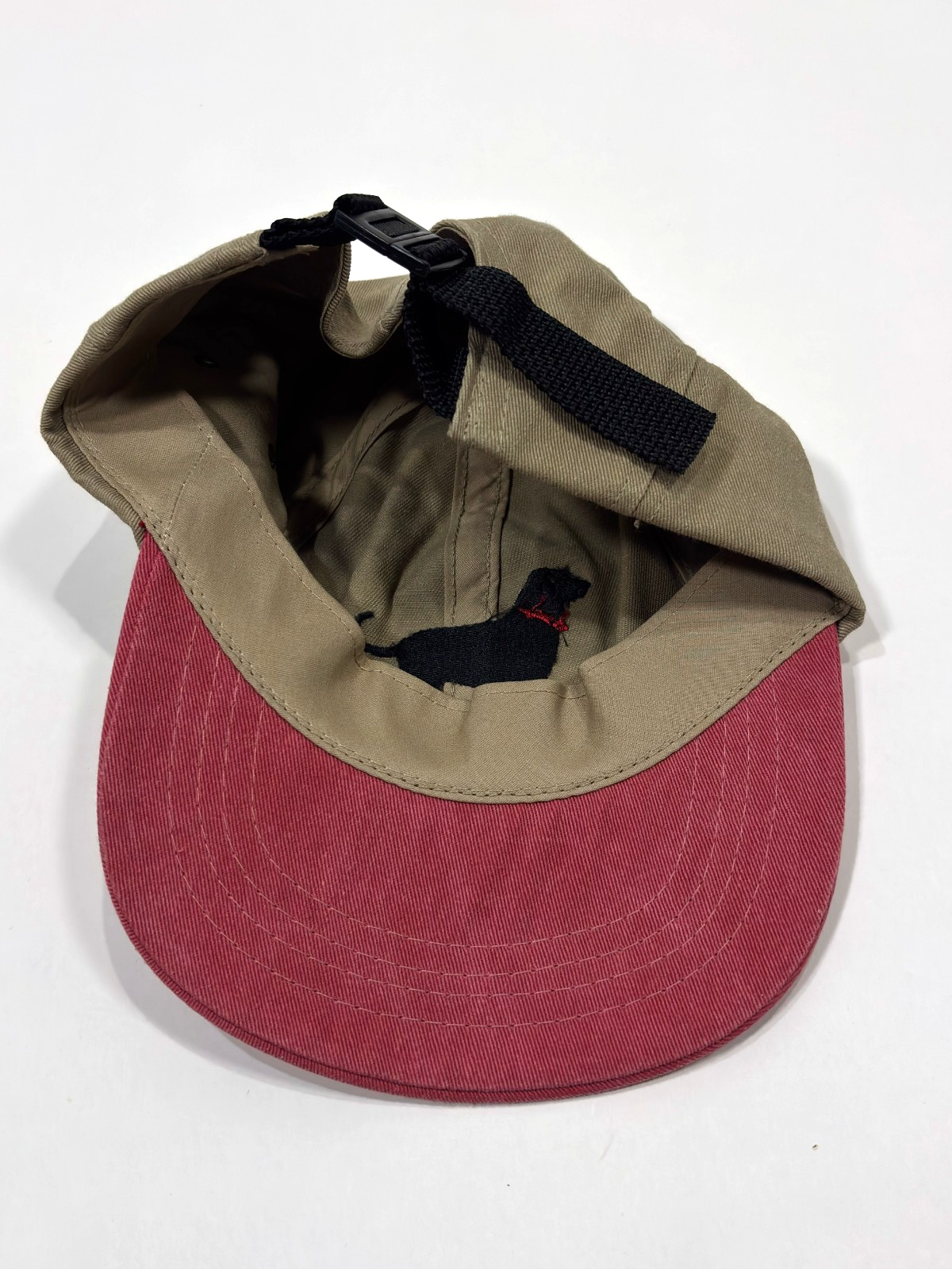 Black Dog Marthas Vineyard Embroidered Baseball Cap Hat Vintage USA