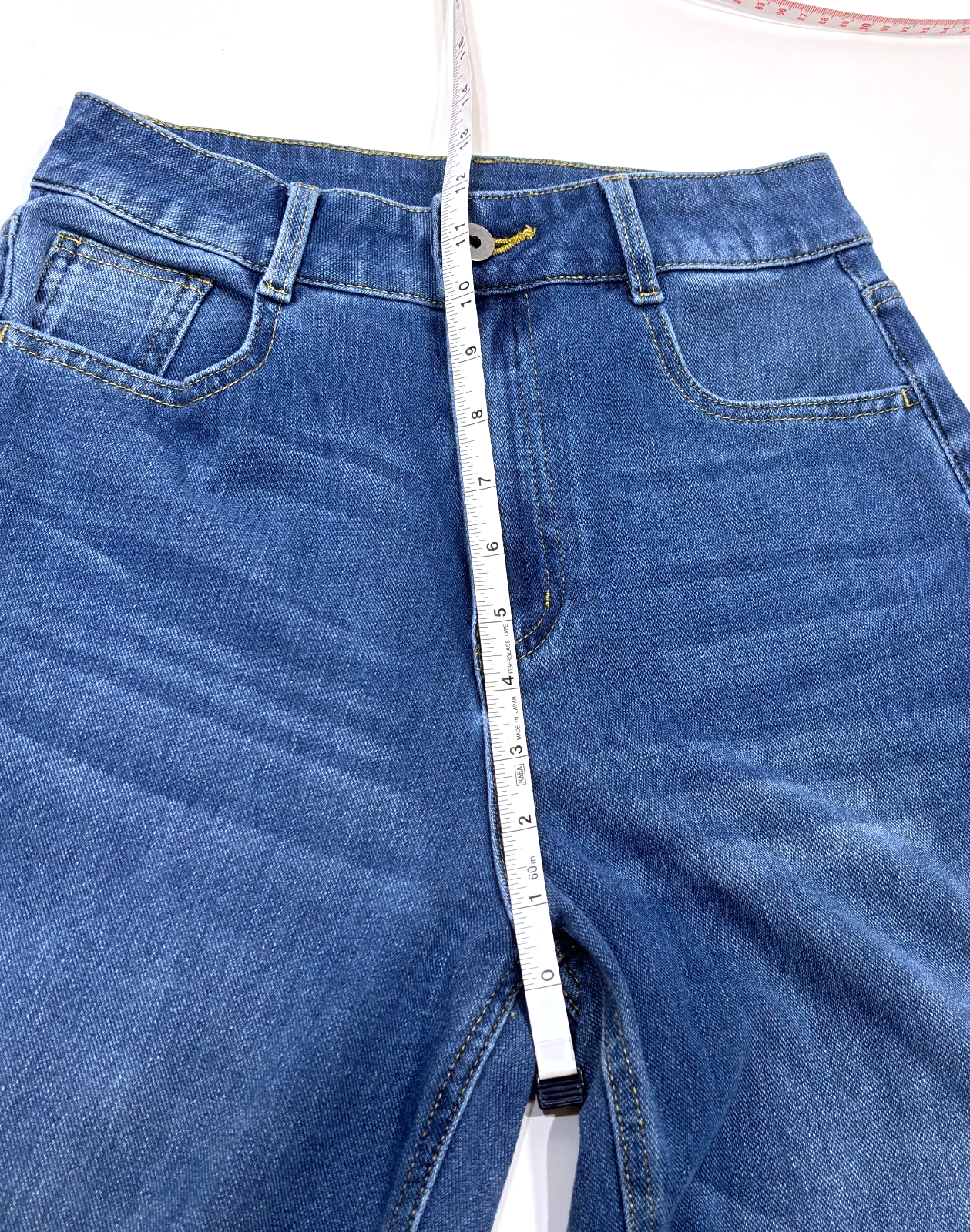 Halara Flex High Waisted Pockets Rolled Hem Wide Leg Jeans - XS Petite