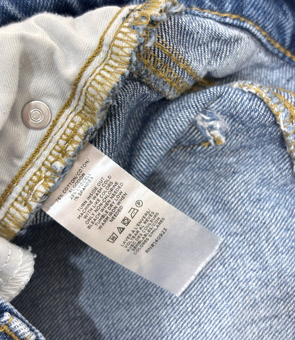 Loft The Wide Leg Jeans Medium Wash - Size 0/25