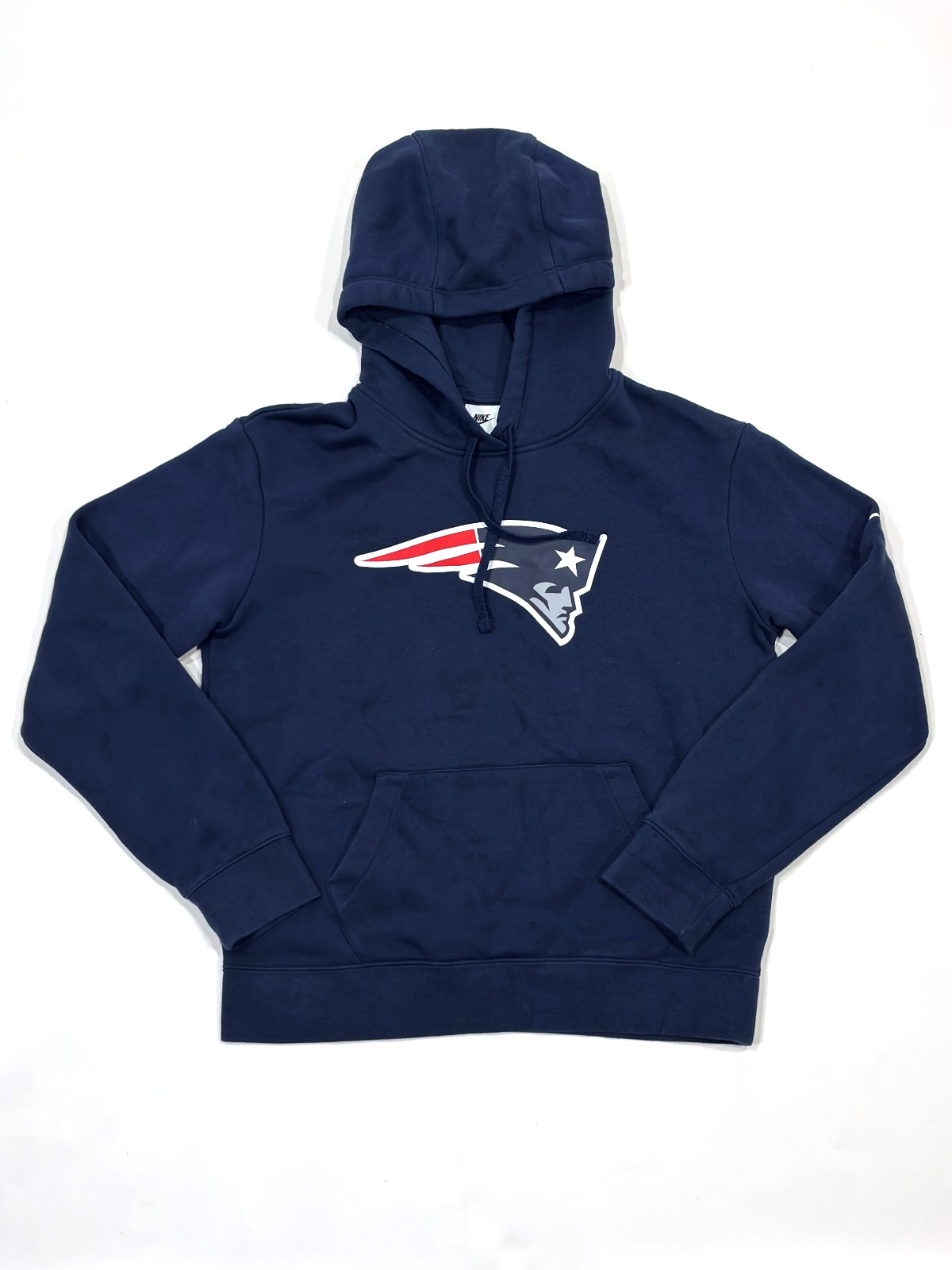Nike New England Patriots Hoodie Sweatshirt Navy NFL - Small