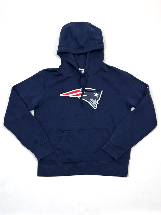 Nike New England Patriots Hoodie Sweatshirt Navy NFL - Small