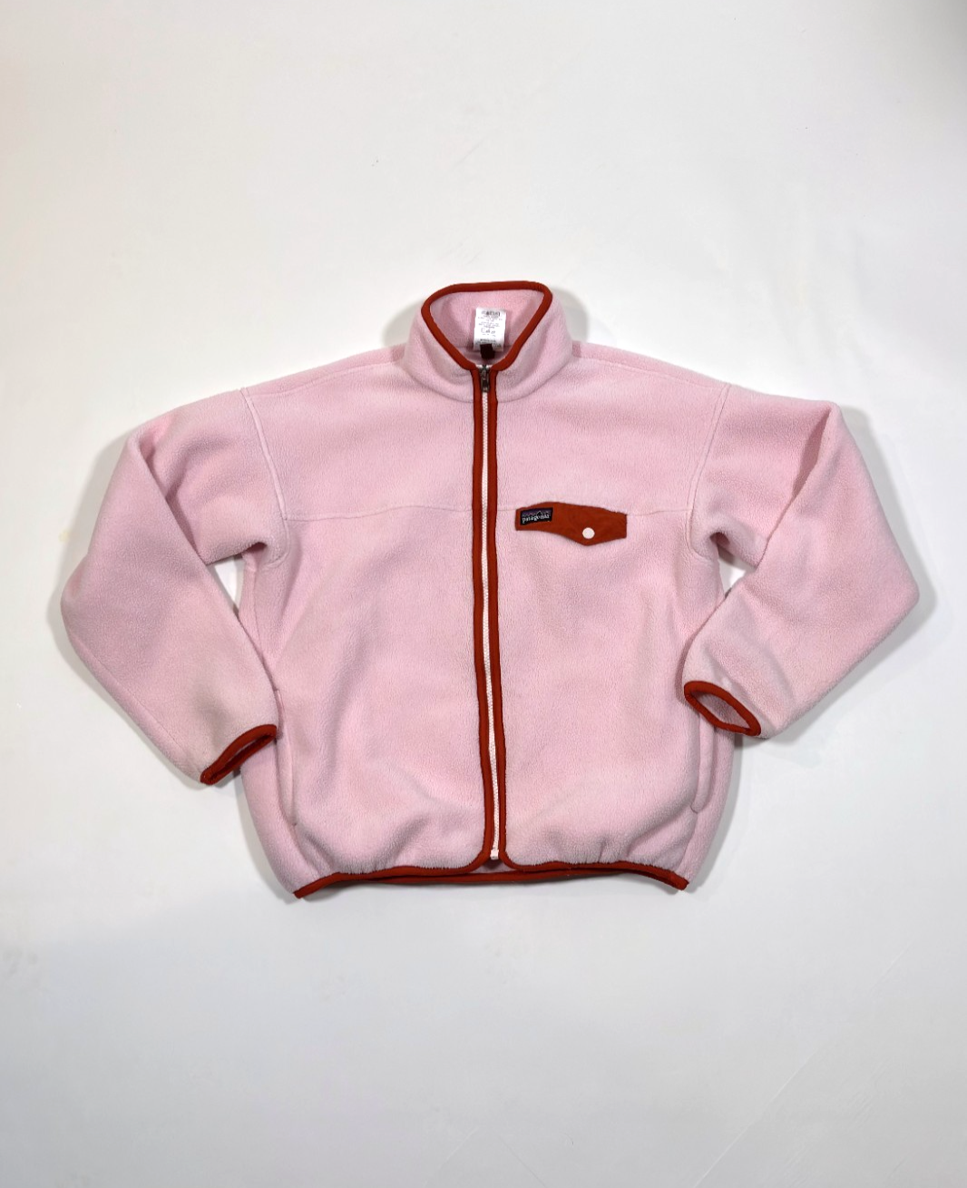 Patagonia Girls Fleece Synchilla Jacket Full Zip Pink - 12/L