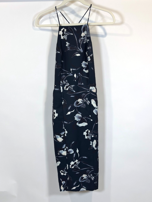 Airlie Isolla Bella Halter Midi Dress Navy Floral Revolve - 6