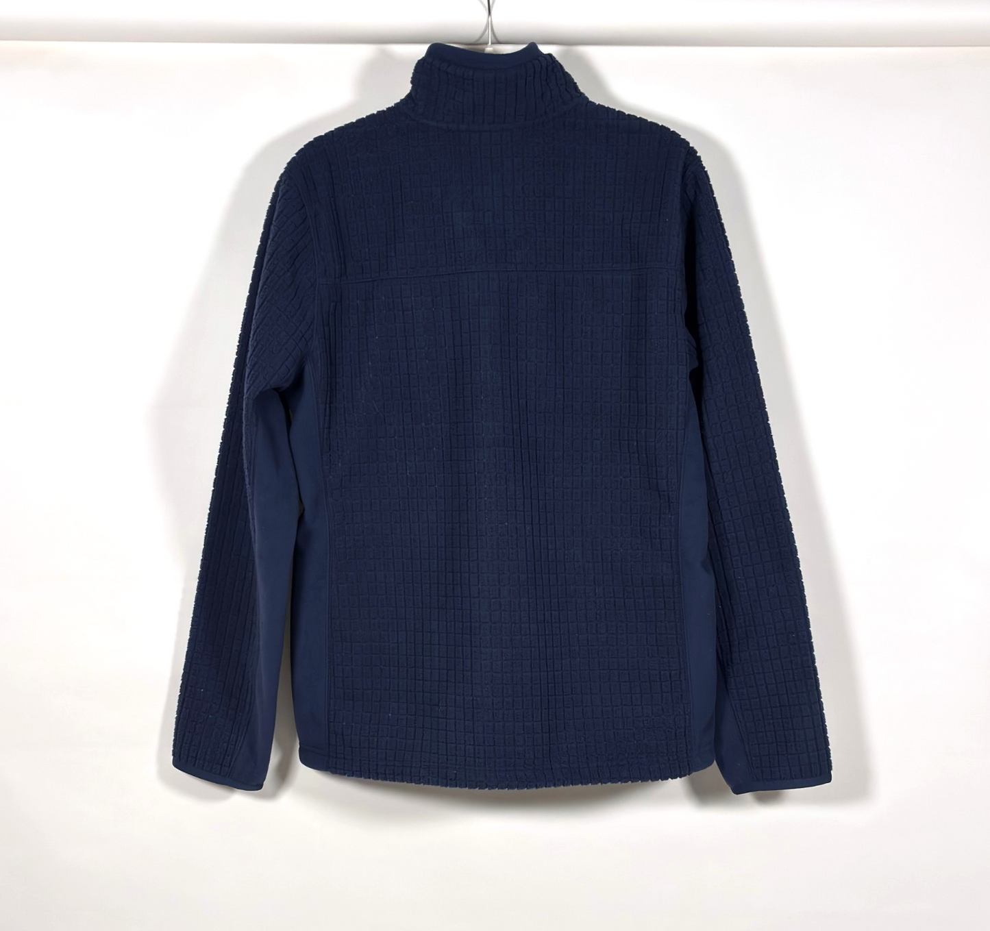LL Bean Fleece Mountain Classic Zip Up Jacket Navy - M