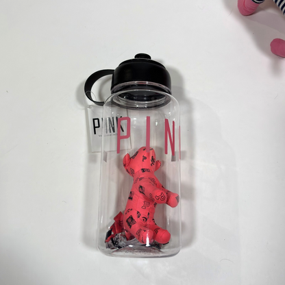 VS Pink Water Bottle & Plush