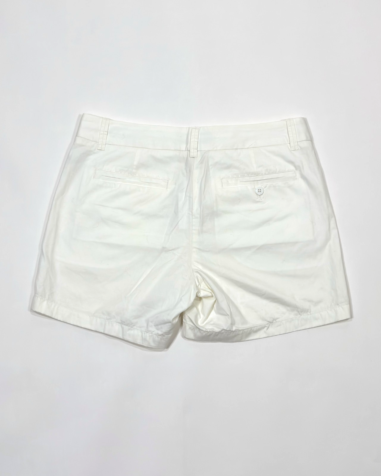 J Crew White Chino Shorts - 4