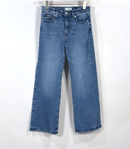 Loft The Wide Leg Jeans Medium Wash - Size 0/25