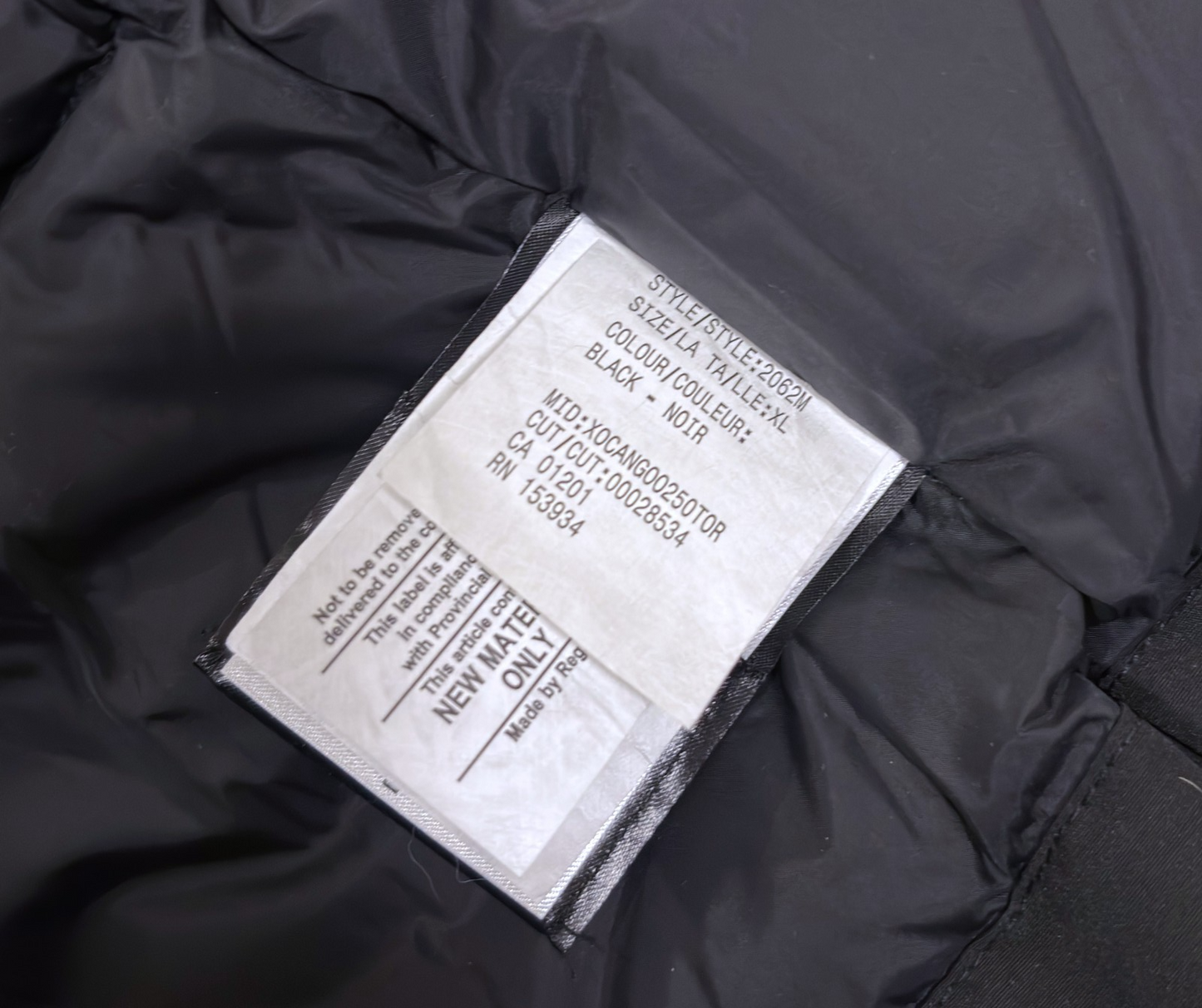 Canada Goose Mens Langford Coyote Fur Down Parka 2062M - XL