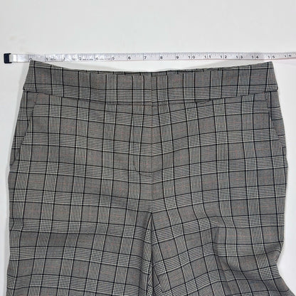 Nine West The Neo Classic Plaid Straight Leg Trouser Pants - 2