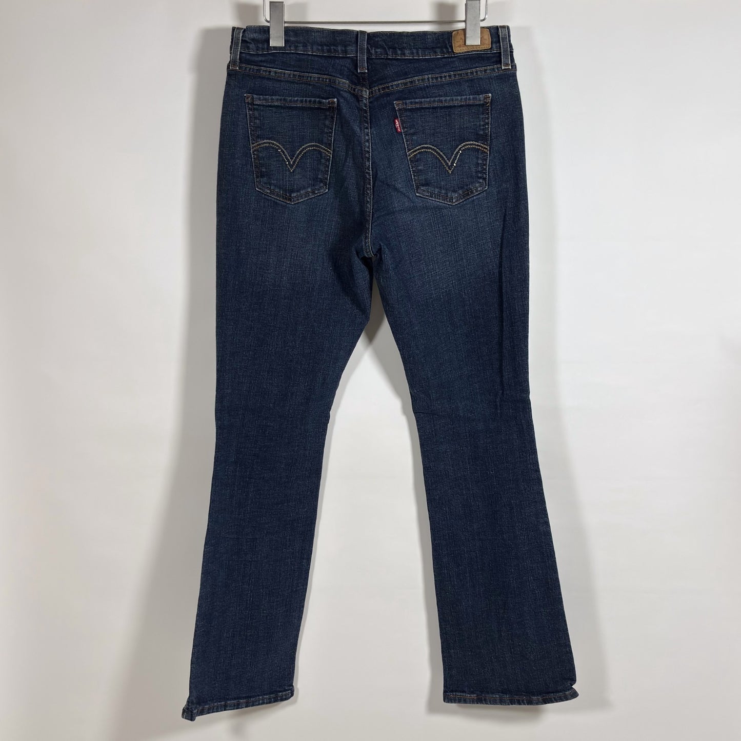 Levi's 515 Bootcut Jeans Mid Rise Dark Wash - 12L
