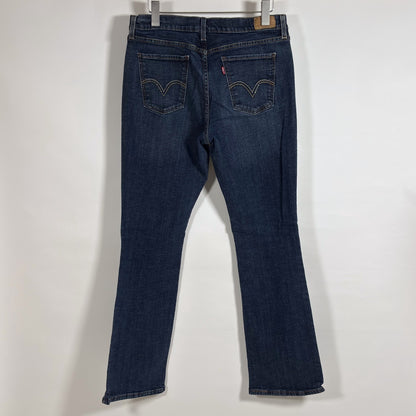 Levi's 515 Bootcut Jeans Mid Rise Dark Wash - 12L