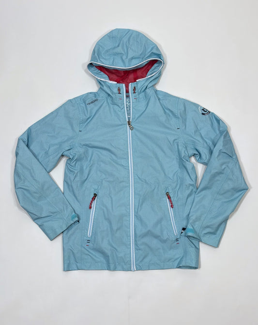 Tribord Florida Quay Sailing Waterproof Windbreaker Jacket Blue - 14 Years