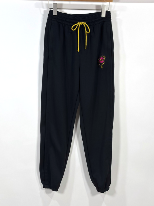Nike Basketball Retro Fly Snake Logo Jogger Sweatpants Black - S