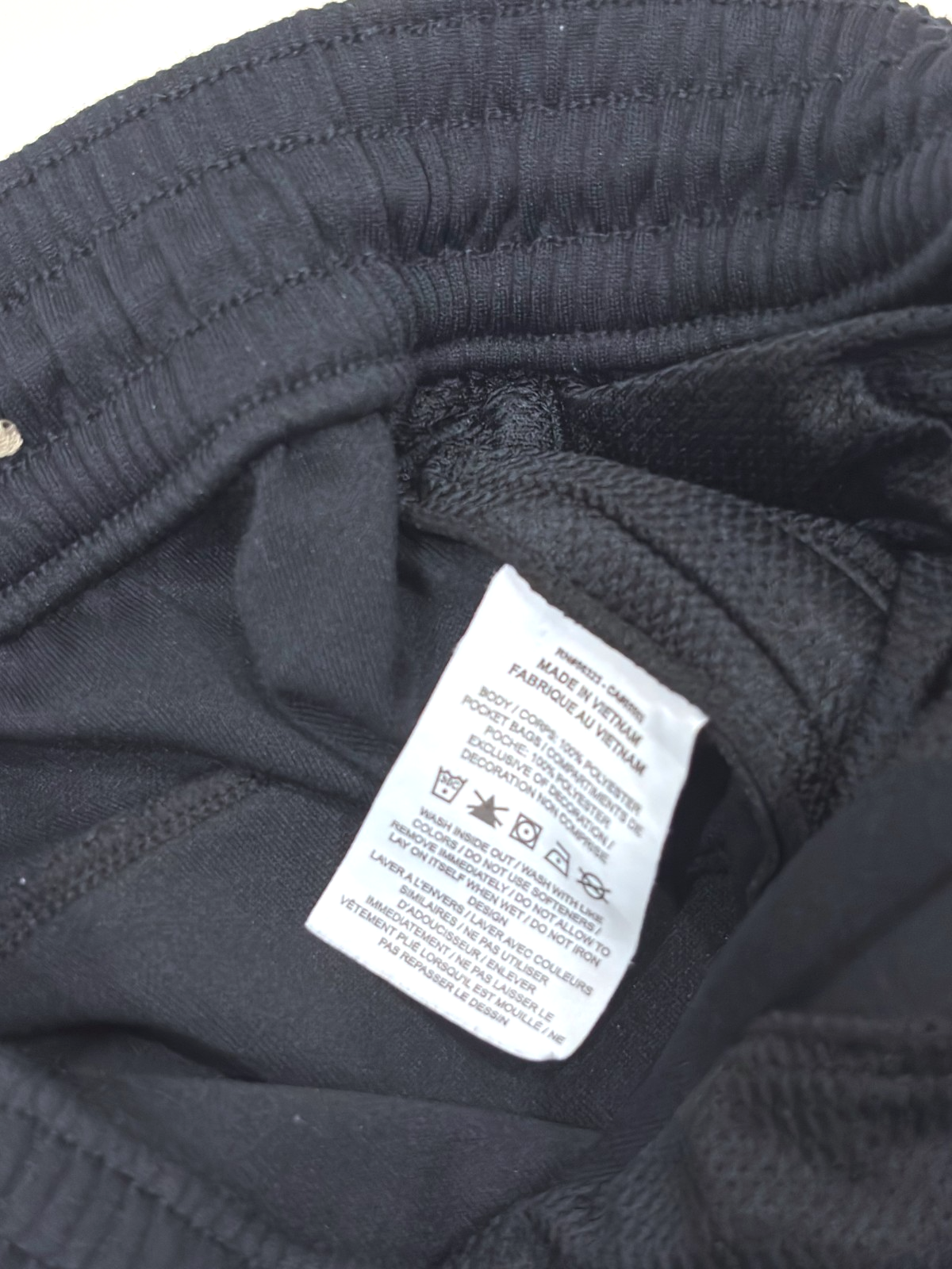 Nike Basketball Retro Fly Snake Logo Jogger Sweatpants Black - S