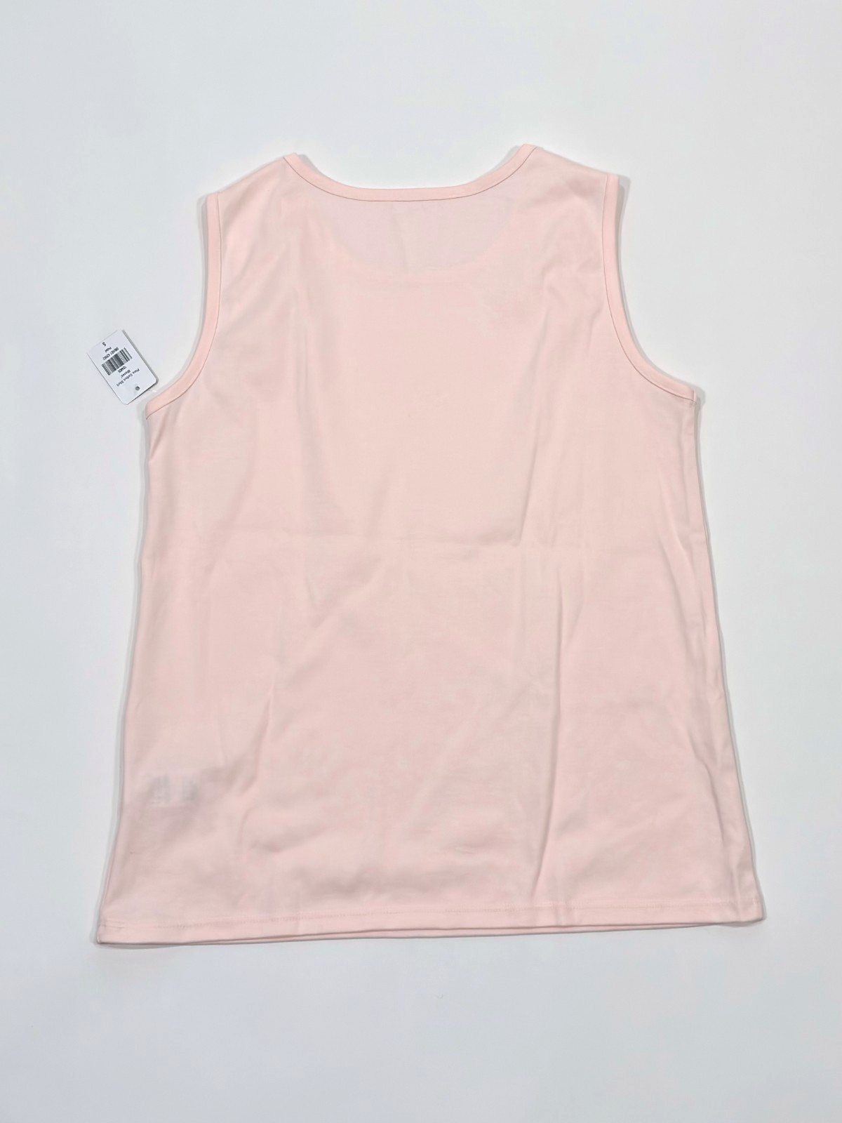 LL Bean Cotton Tank Top Petal Pink - S