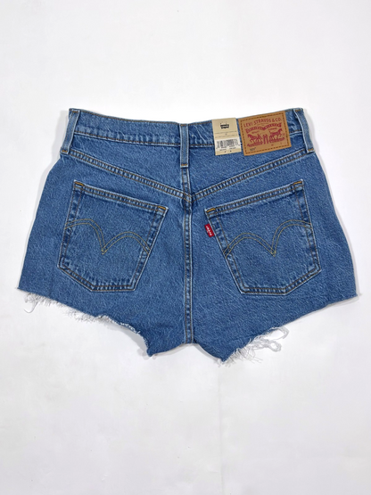 Levi's 501 Cutoff Denim Jean Shorts Medium Wash - 27
