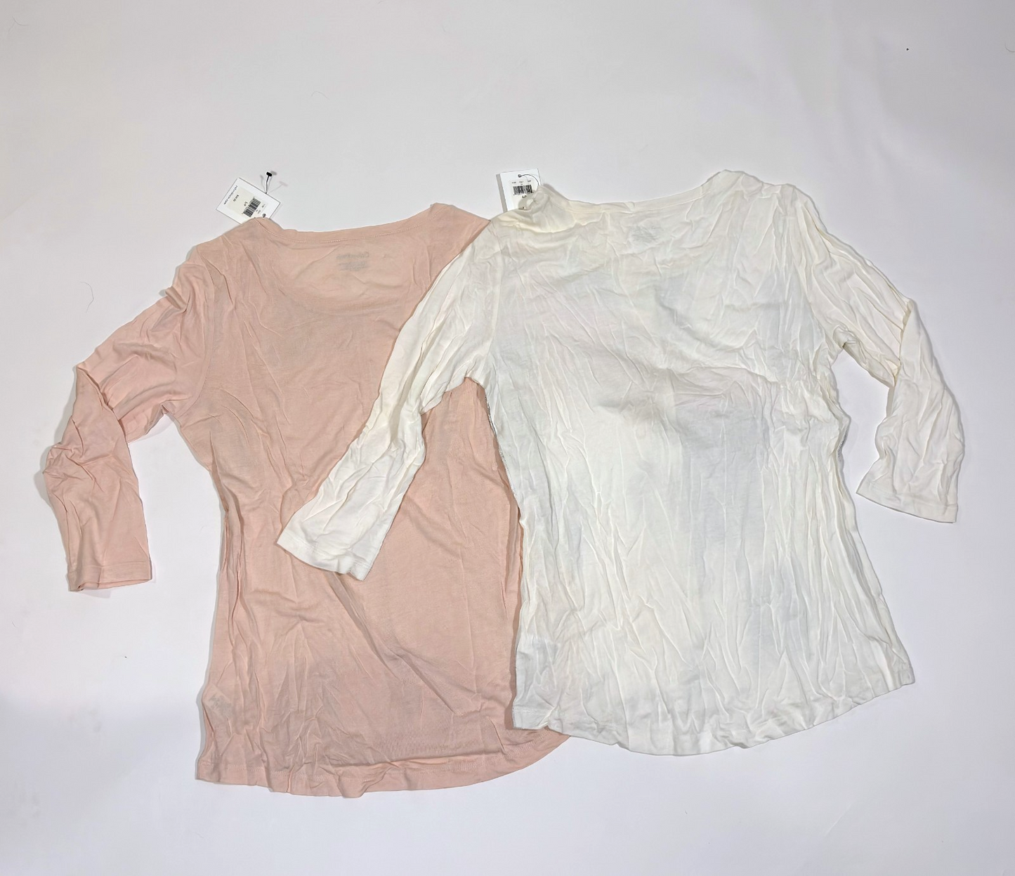 Calvin Klein Set of 2 Shirts Blush Pink Brushed Gold - S
