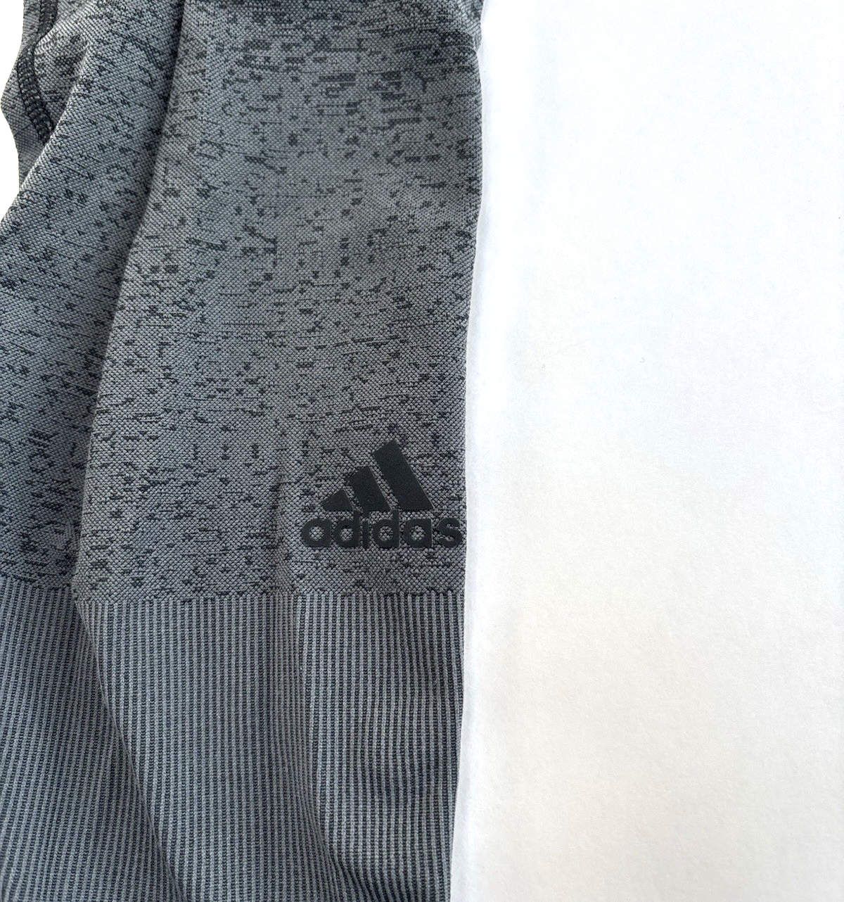Adidas Primeknit Leggings Black Grey Ombre - M