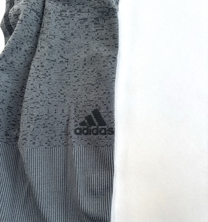 Adidas Primeknit Leggings Black Grey Ombre - M