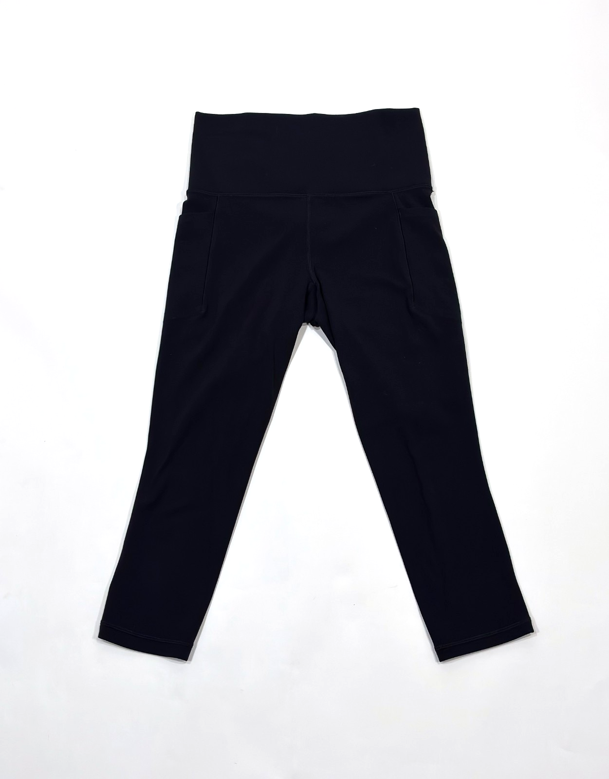 Athleta Salutation Stash Capri Black Pockets - Size XS