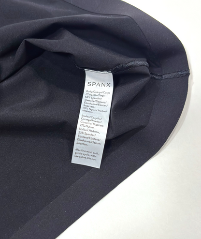 Spanx Invisible Shaping Cami Tank Shapewear Smoothing Black - M